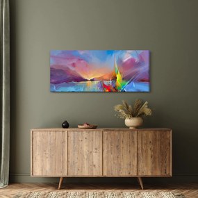 Tablou - Apus de soare (120x50 cm)