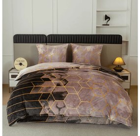 Lenjerie cocolino VELVETIA colorata Dimensiune lenjerie de pat: 2 buc 70 x 90 cm | 200 x 220 cm