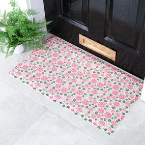 Covoraș de intrare 40x70 cm Hydrangea – Artsy Doormats