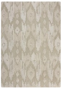 Covor bej țesut manual din lână 160x230 cm Dion Ikat – Flair Rugs