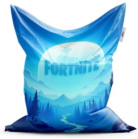 Sac de șezut Classic Fortnite vale albastru cu lună - pentru copii, albastru
