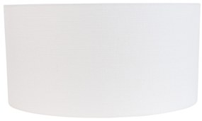 Abajur din in alb oval 50/33/25