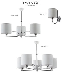 Jupiter 1404 - TW 3 B - Lustra  TWINGO 3xE27/60W/230V