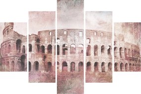 Tablou - Carte poștală de epocă a orașului N⁰2 (150x105 cm)