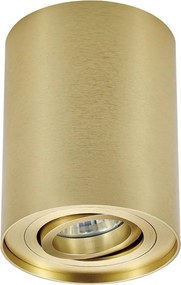 Zuma Line 94354-N – Spot LED RGBW dimabil RONDOO, 1x GU10/6W/230V, auriu + telecomandă