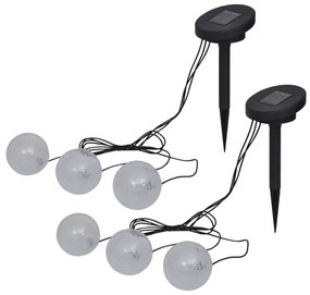 Lampi plutitoare, 6 buc., LED, pentru iaz si piscina 6, 6