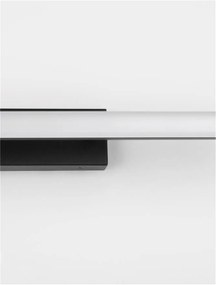 Aplica LED de perete pentru baie design modern WILLOW negru