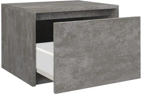 Arosa K1 noptiera, culoare beton