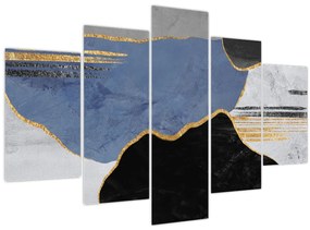 Tablou - Forme texturate (150x105 cm)