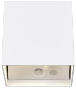 Corp de iluminat pentru exterior LED de perete cu senzor de mișcare cu USB (înălțime 10 cm) Genie – Trio