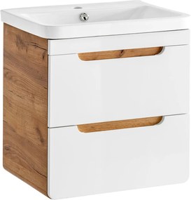 Set mobilier pentru baie 5 piese Aruba 60 cm