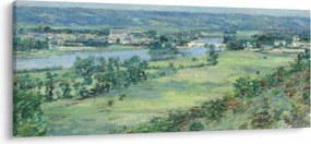 Tablou - Theodore Robinson, The Valley of the Seine, From the Hills of Giverny, reproducere (120x50 cm)