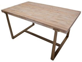 Masă de dining în culoare naturală 150x90 cm Ankara – Mauro Ferretti