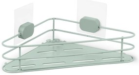 Raft pentru baie verde de colț autoadeziv din metal Grena – Compactor