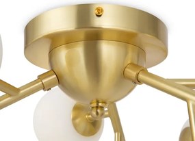 Maytoni MOD545CL-12BS - Plafonieră DALLAS, 12 x G9, 28W, 230V, aurie