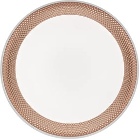 Brilliant - Plafonieră LED dimabilă WALDO LED/36W/230V alb/aur roz + telecomandă