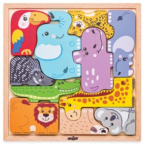 Puzzle de forme - Animale