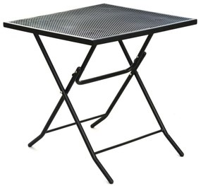Masă metalică de grădină ZWMT-70F - 72 cm, pliabilă