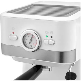 Espressor Sencor 1050W/230V alb/crom mat