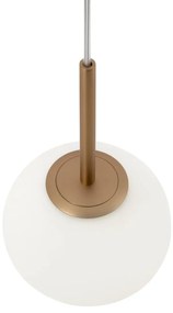 Lustra, Pendul design modern Basic form auriu, diametru 15cm