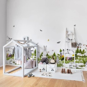 Fototapet, The Rabbit's Playground, Rebel Walls