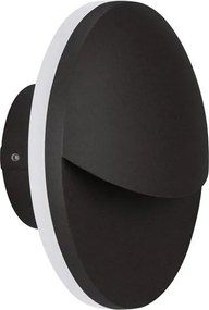 Spot LED aplicat iluminat exterior ambiental IP54 PAN negru