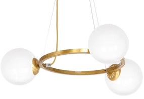 Lustră pe cablu VIENNA 3xE14/40W/230V auriu