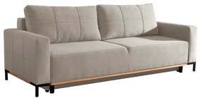 Canapea extensibila Ramos taupe, 233/95/85 cm