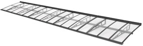 Copertină pentru ușă Kassel 100 x 600 cm CoverTech antracit