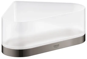 Etajera dus de colt Grohe Selection antracit lucios Hard Graphite