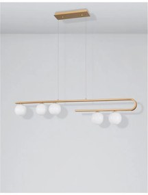 Lustra cu 5 surse de lumina design modern CANTONA NVL-9960616