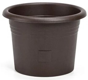 Plastia Ghiveci cu auto-irigare Narza diametru 40cm, ciocolată, diam. 40 cm