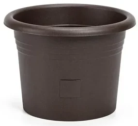 Plastia Ghiveci cu auto-irigare Narza diametru 40cm, ciocolată, diam. 40 cm