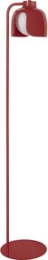 Osram - Lampă de podea DECOR COROLLE 1xE27/15W/230V roșie