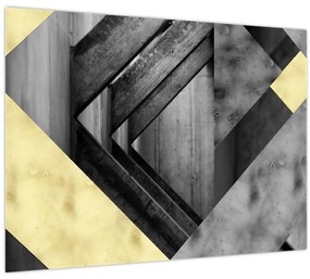 Tablou - Textura forme (70x50 cm)