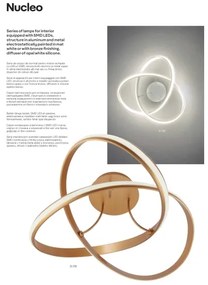 Lustră LED pe cablu Redo 01-1784 pe cablu NUCLEO LED/55W/230V alb