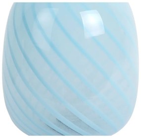 Veioză albastru-deschis cu abajur din sticlă (înălțime 20 cm) Summer Globe – Leitmotiv