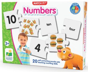 PUZZLE POTRIVESTE NUMERELE - ENG - THE LEARNING JOURNEY (TLJ648933)