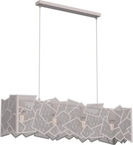 Candelabru pe cablu CAMO, 4xE27/15W/230V, bej