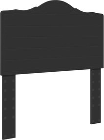 vidaXL Tăblie cap Stejar Negru 75 cm Lemn compozit