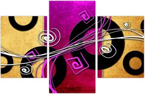 Tablou abstracției (90x60 cm)