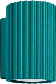 Brilagi - Aplică de perete CRESTO 1xGU10/10W/230V 10 cm turcoaz