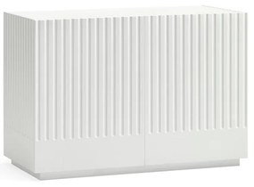 Comodă albă joasă 100x70 cm Doric – Teulat