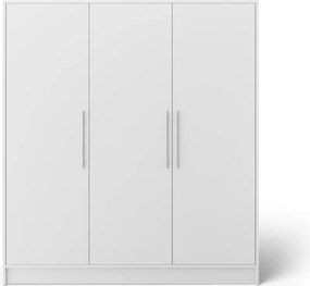 Dulap cu 3 usi Alarica 180x60x200 cm – Alb