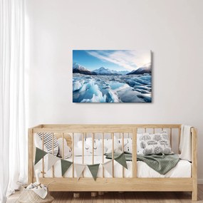 Tablou - Formațiuni glaciare (90x60 cm)