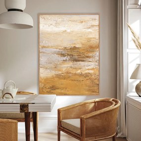 Tablou pictat manual 90x120 cm Hydrate – Malerifabrikken