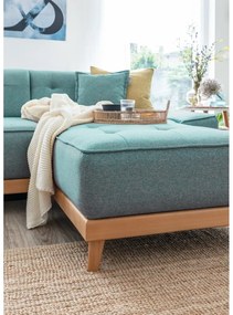 Colțar turcoaz extensibil (cu colț pe partea stângă /în formă de "U") Dazzling Daisy – Miuform