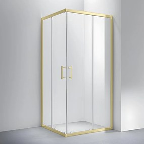 Motril Gold Cabină de duș 90x90, 190cm, 6mm NANO