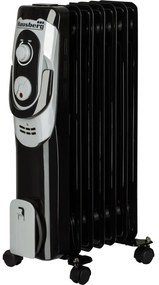 Calorifer electric Hausberg HB-8900NG, 1500 W, 7 elementi