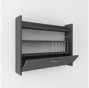 Raft bucătărie Lobino (antracit) . 1094051